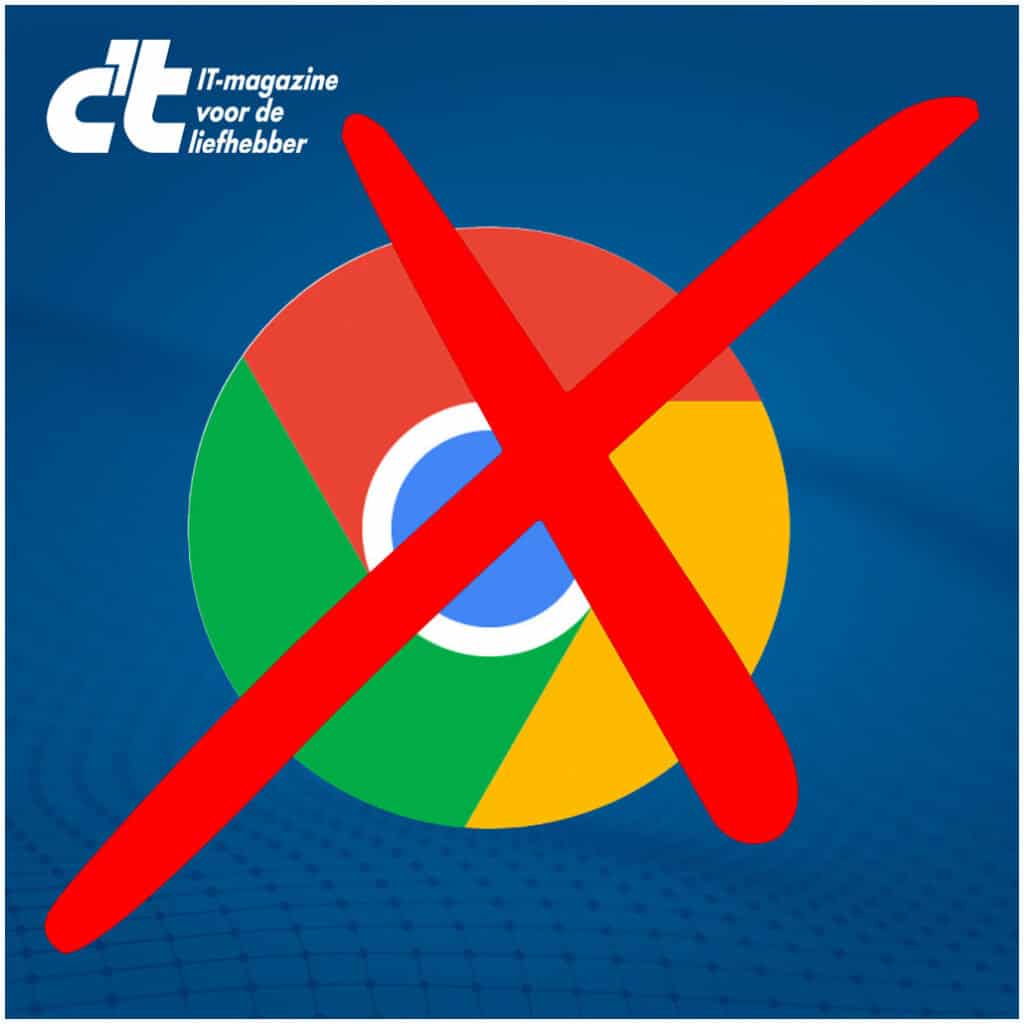 Google Chrome browser einde
