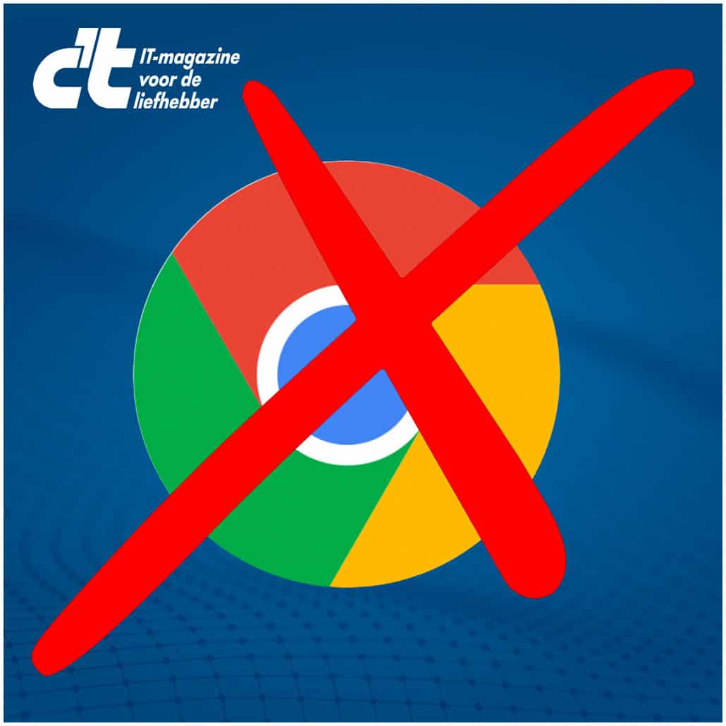 Google Chrome browser einde