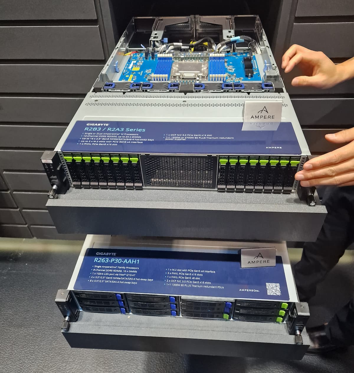 Gigabyte Ampere servers