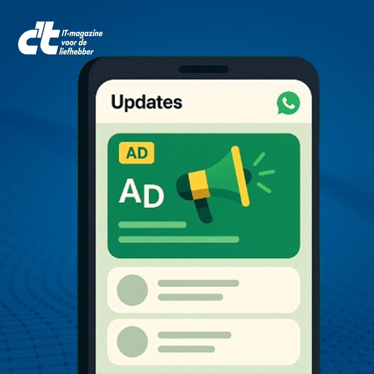 thumbnail voor WhatsApp gaat binnenkort beginnen met advertenties tonen