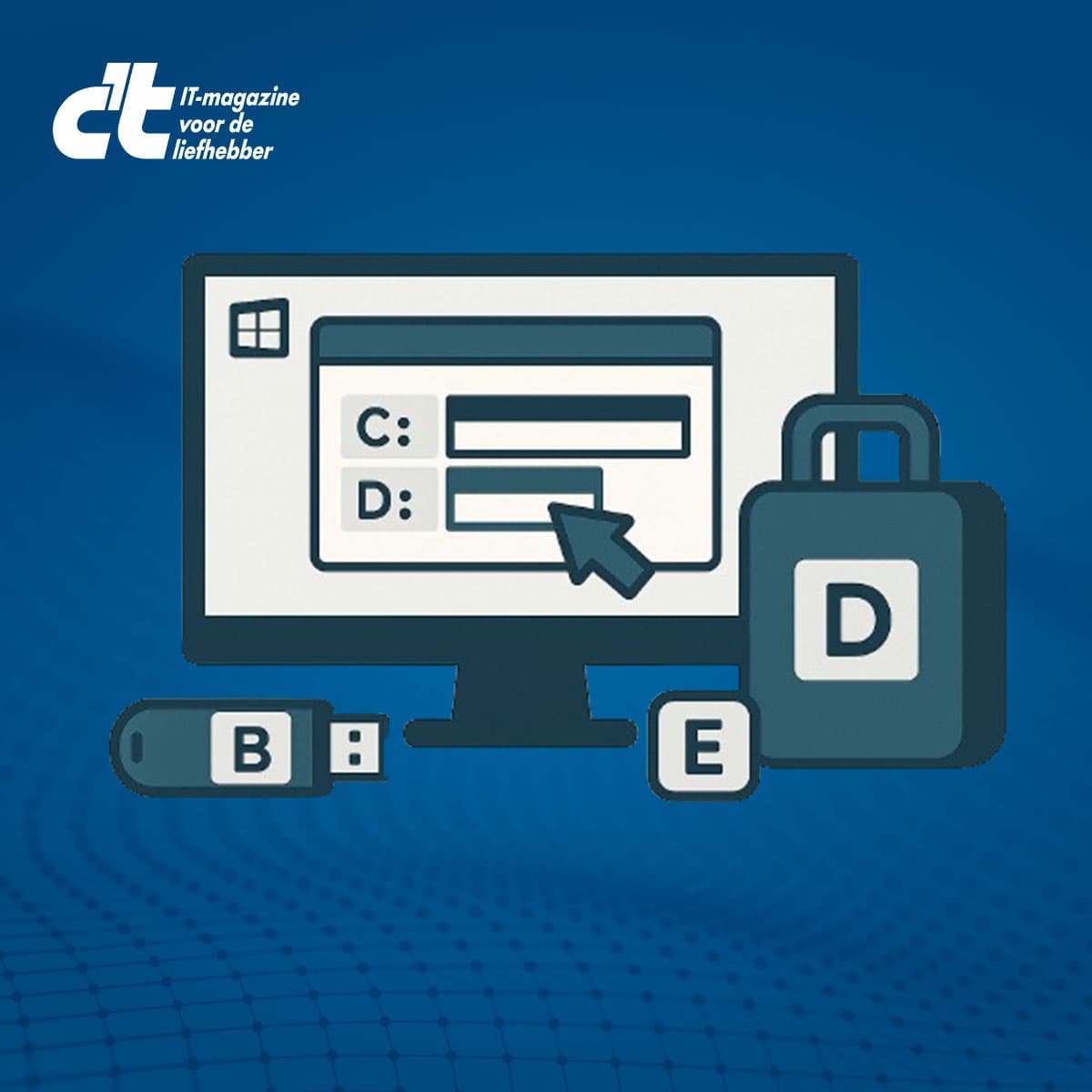 thumbnail voor Zo kun je de schijfletter wijzigen in Windows 11