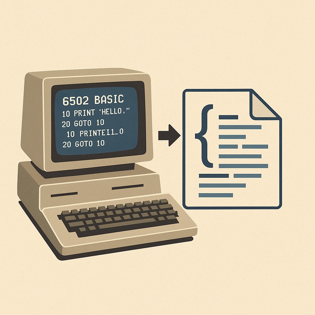 thumbnail voor Microsoft brengt nostalgische 6502-BASIC-broncode uit