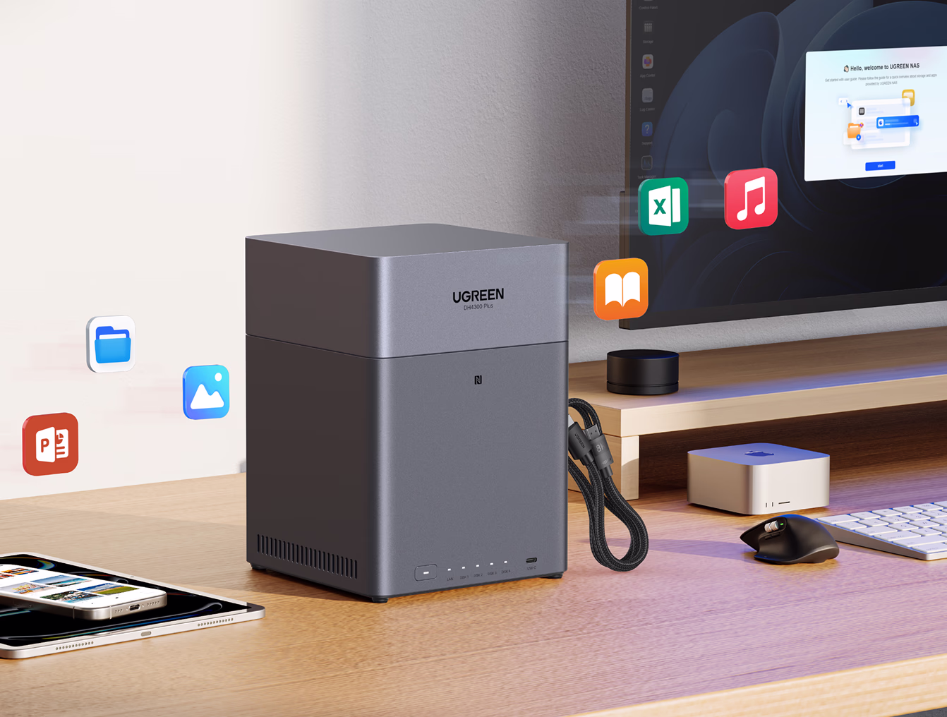 thumbnail voor Ugreen DH4300 Plus review: prima NAS voor kleine bedrijven of ZZP’ers