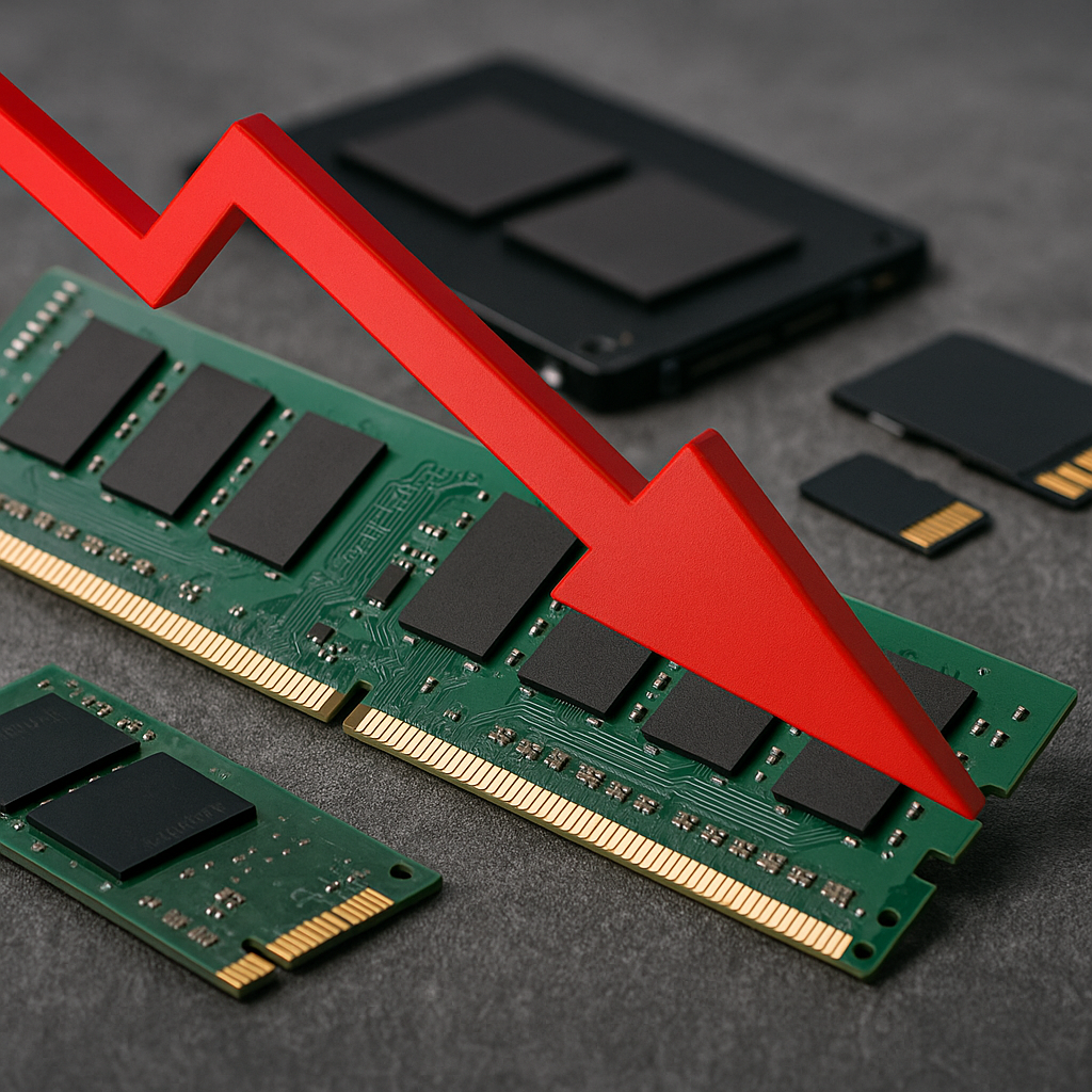 Cover voor Geheugenprijzen zetten IT-markt in 2026 onder druk