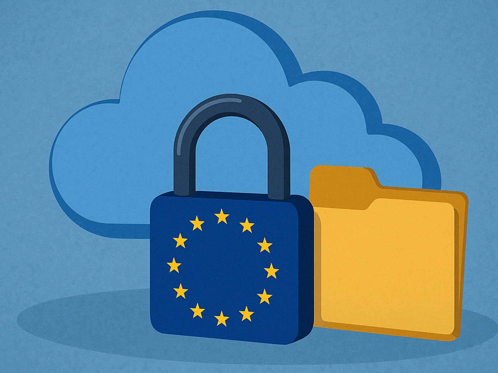 Cover voor Nederlanders kiezen massaal voor Europese cloudopslag