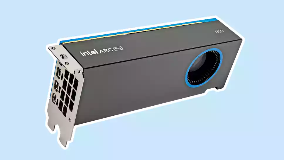 Cover voor Intel Arc Pro B50 review: klein formaat, grote sprong