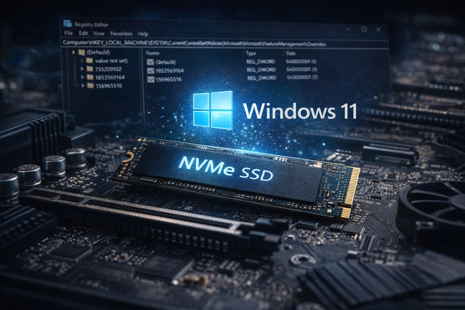 Cover voor Zo haal je het maximale uit een NVMe-ssd op Windows 11
