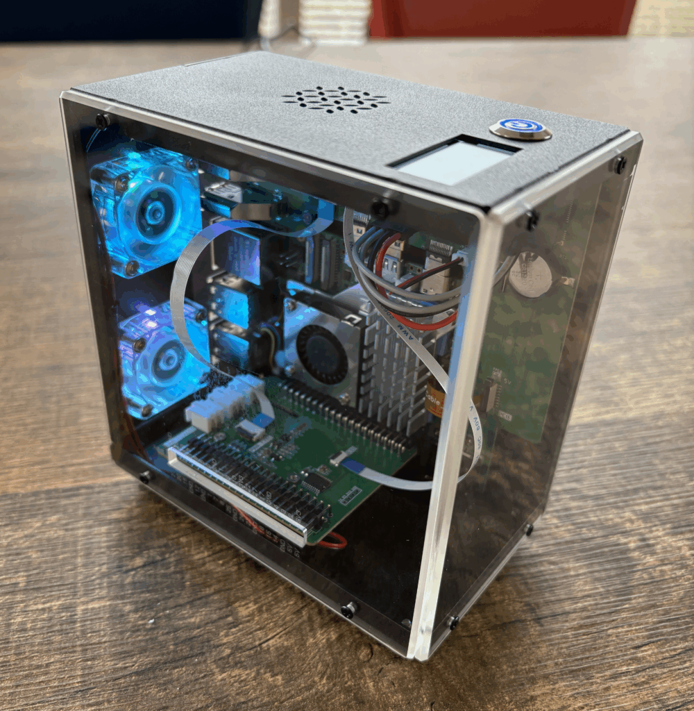 eindresultaat na het bouwen