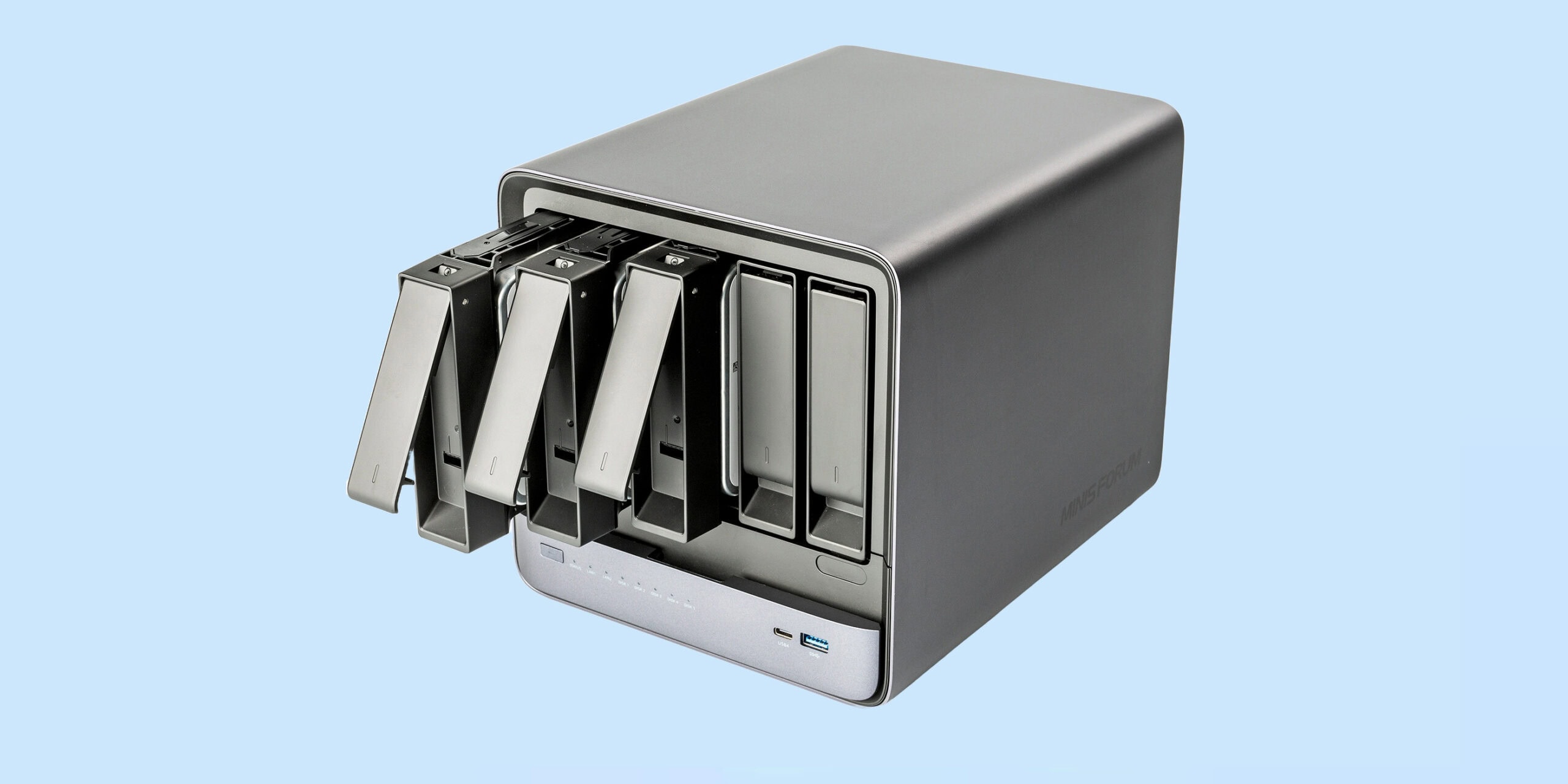 thumbnail voor Minisforum N5 Pro NAS review: NAS of compacte server met AI-ambities?