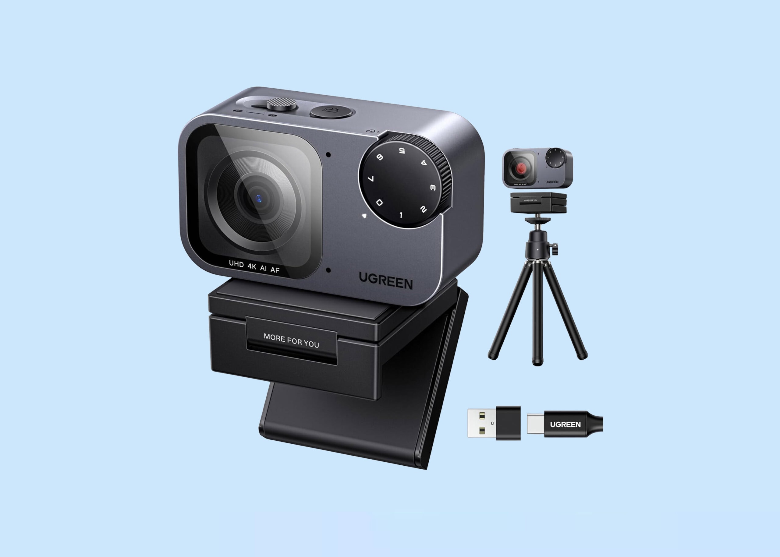 thumbnail voor UGREEN FineCam Pro 4K webcam review: AI volgt je hand