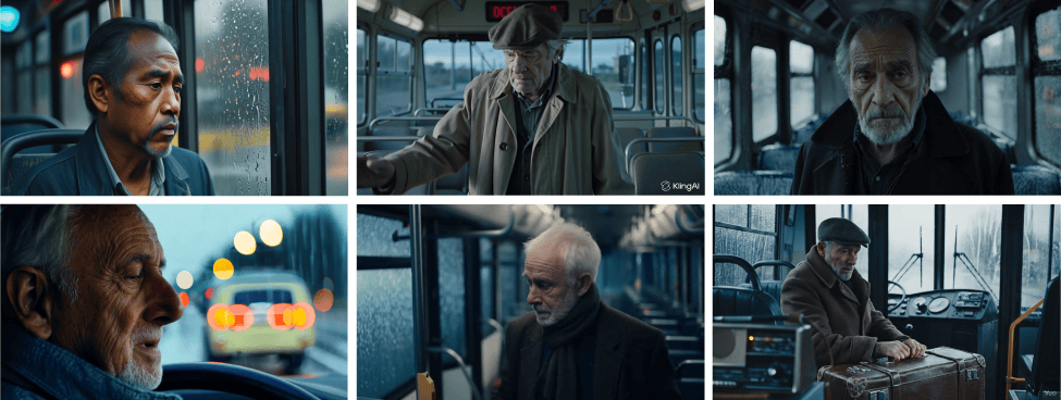 aivideo uit de bus stappen