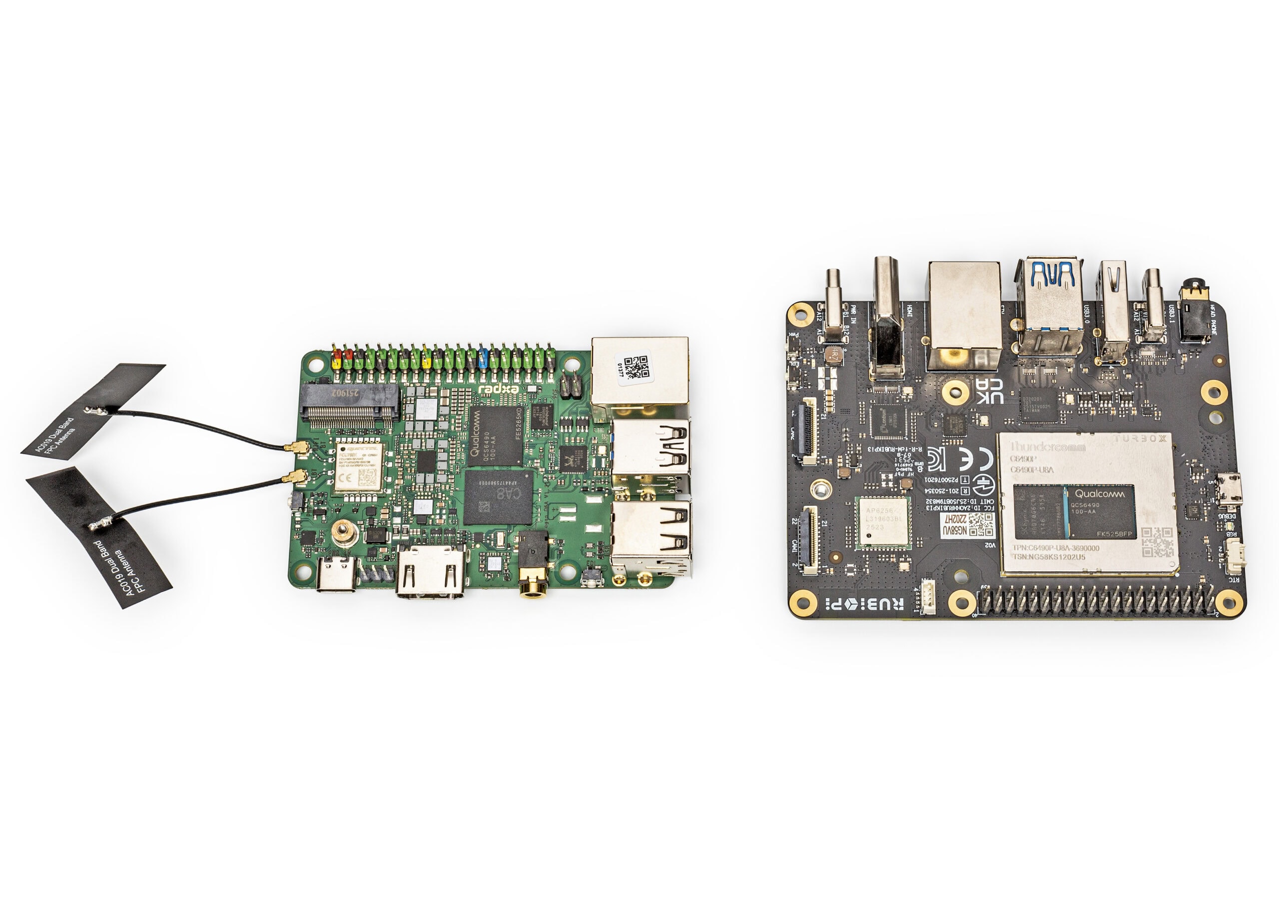 armdingle introscan dragonfly singleboard Radxa Dragon Q6A Thundercomm Rubik Pi 3