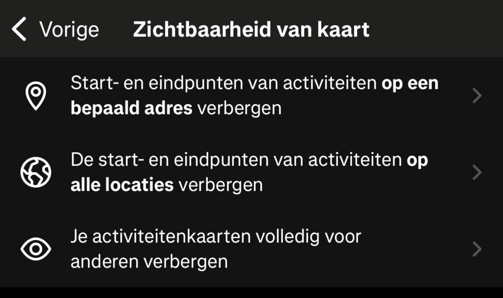 digi-inl tracking locatie strava