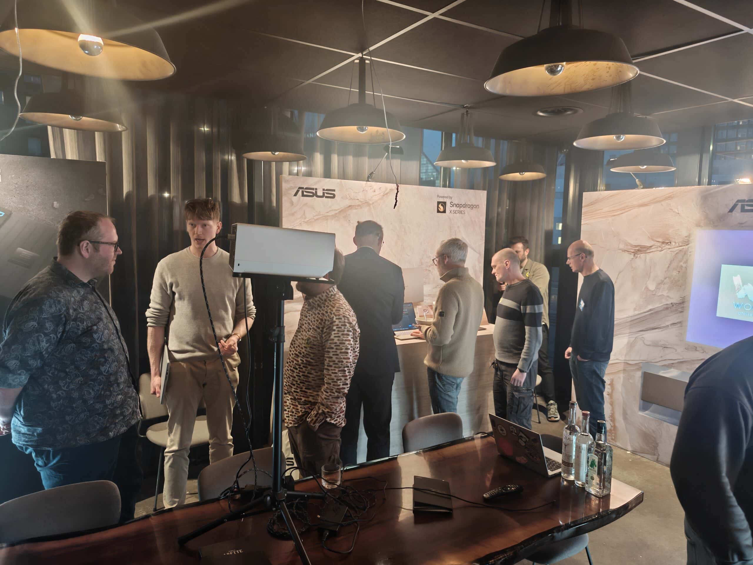 Asus-event overzichtsbeeld