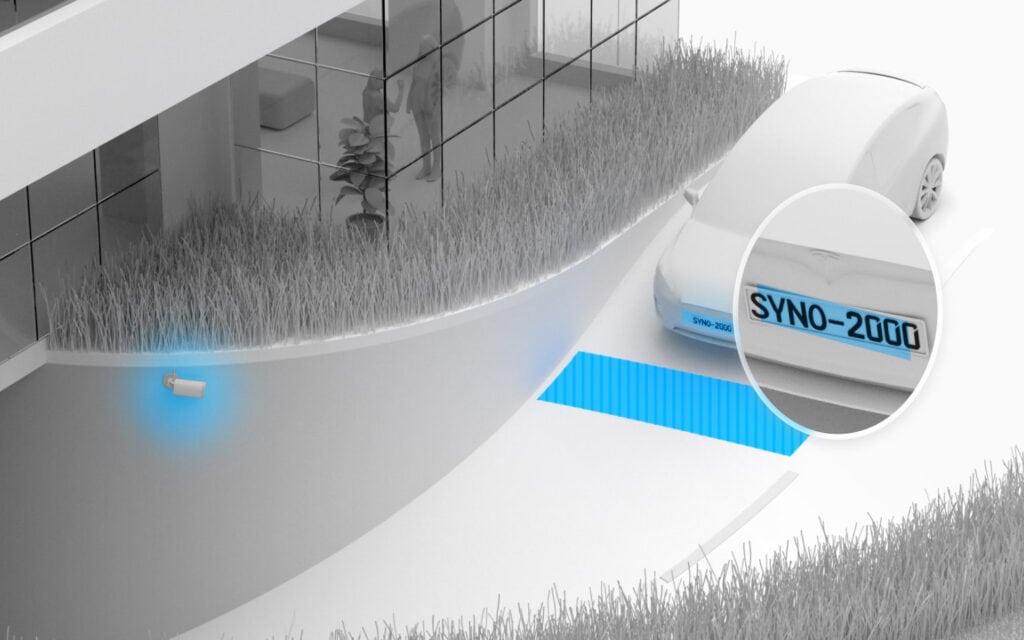 synology detectie kentekens