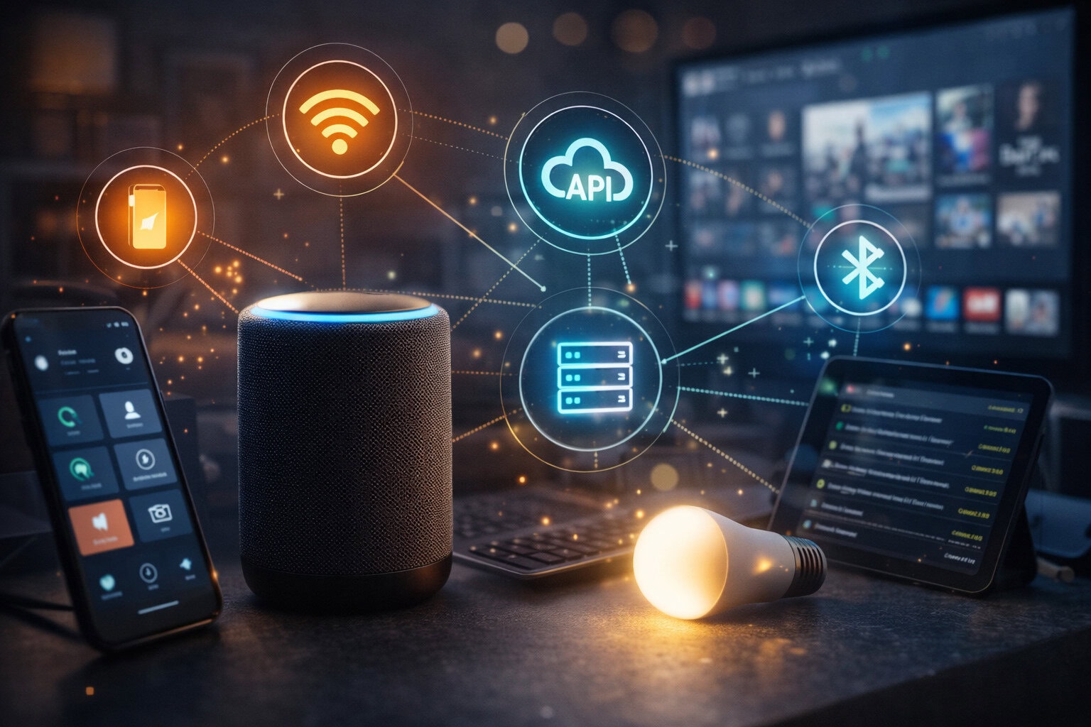 Cover voor Hoe slimme apparaten met elkaar communiceren