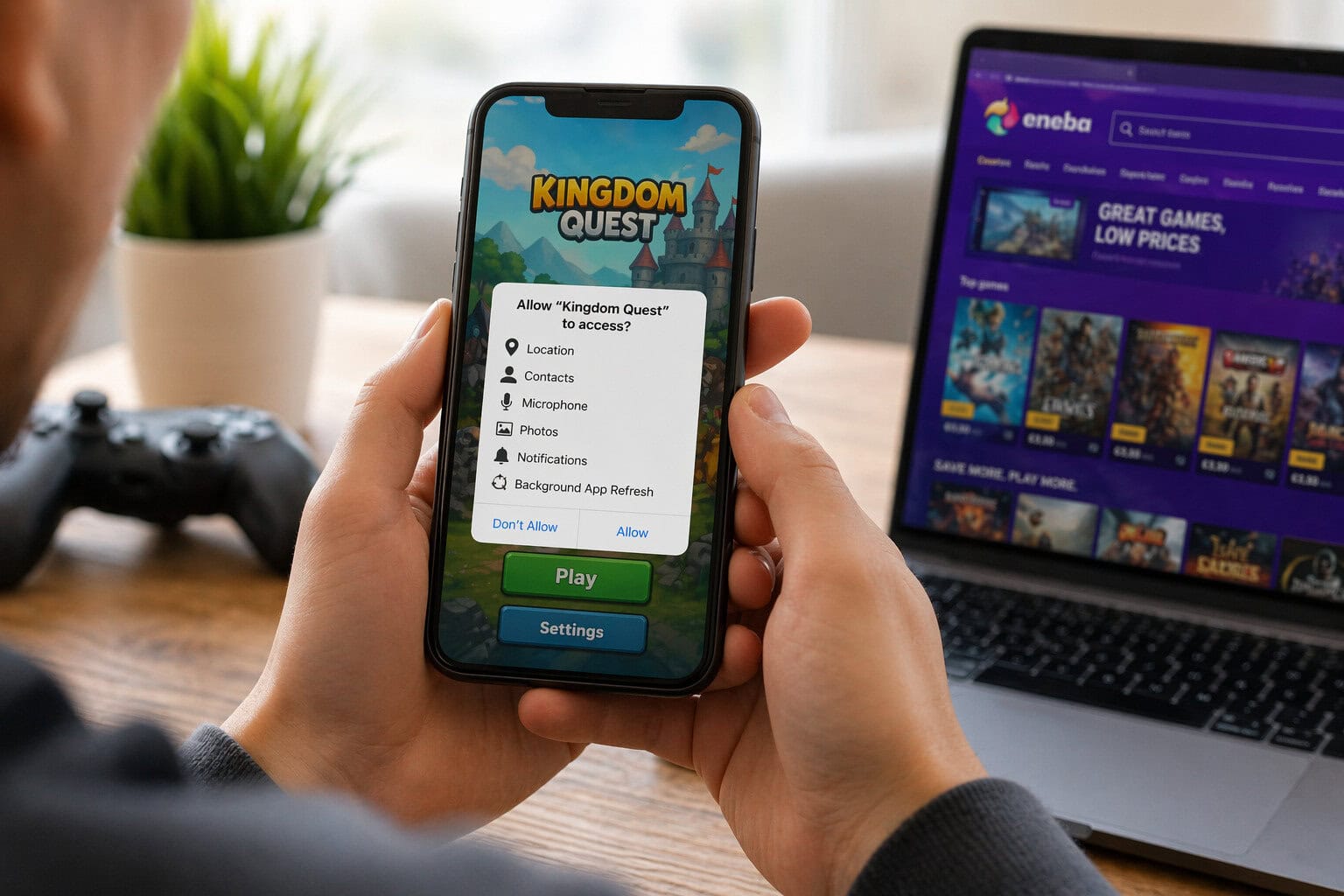 Cover voor Hoe weet je wanneer een mobiele game teveel van je telefoon vraagt