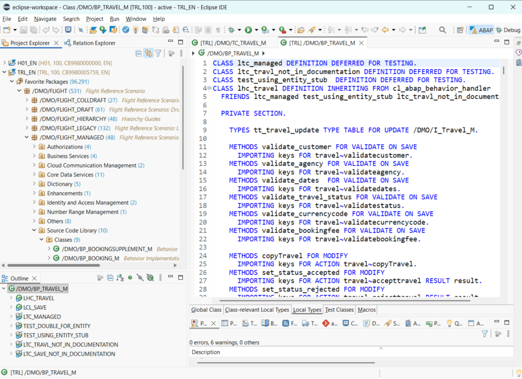 Kennismaking SAP programmeertaal ABAP, ABAP Development Tools (ADT) in Eclipse