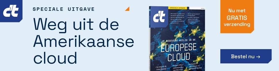 Weg uit de Amerikaanse cloud
