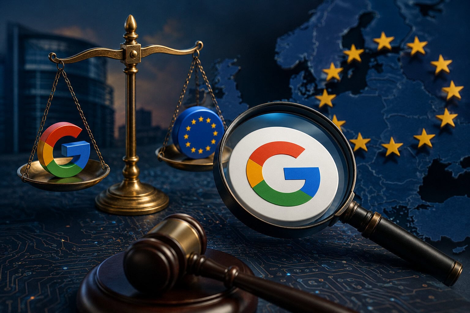 thumbnail voor Recordboete voor Google dreigt onder Europese DMA-regels