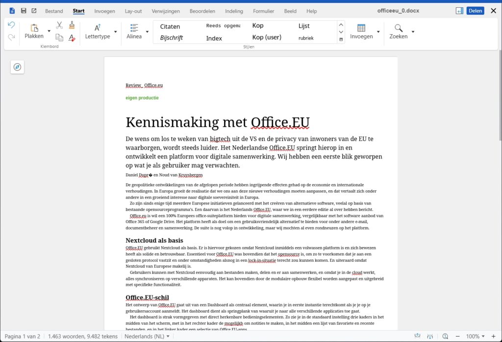 office.EU Docs