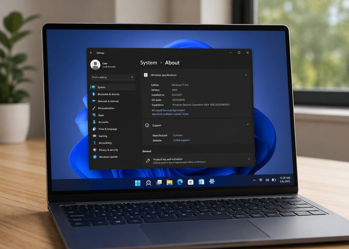 thumbnail voor Microsoft bereidt Windows 11 26H2-update voor