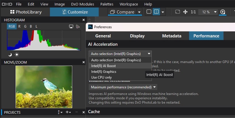 aicpusof_photolab-AI-versnelling-NPU-activeren