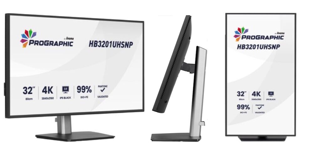 monitor werkplek ergonomie standaard portretstand