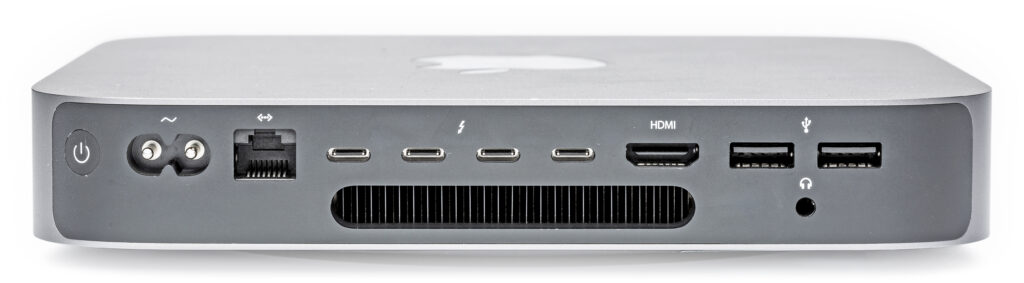 Apple Mac mini 2018: aansluitingen