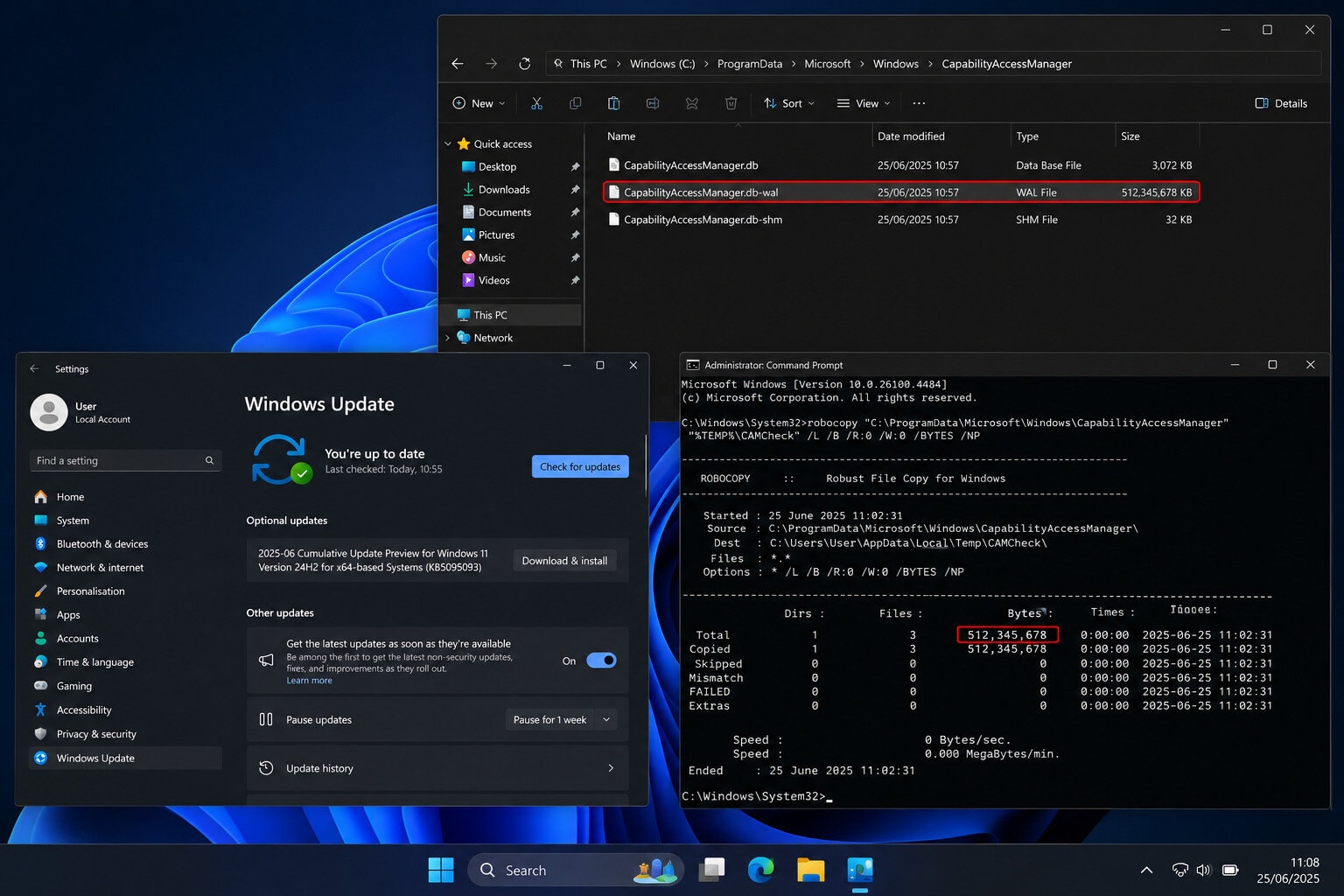 Cover voor Windows-update fixt bug die enorme hoeveelheid aan opslagruimte opslokt