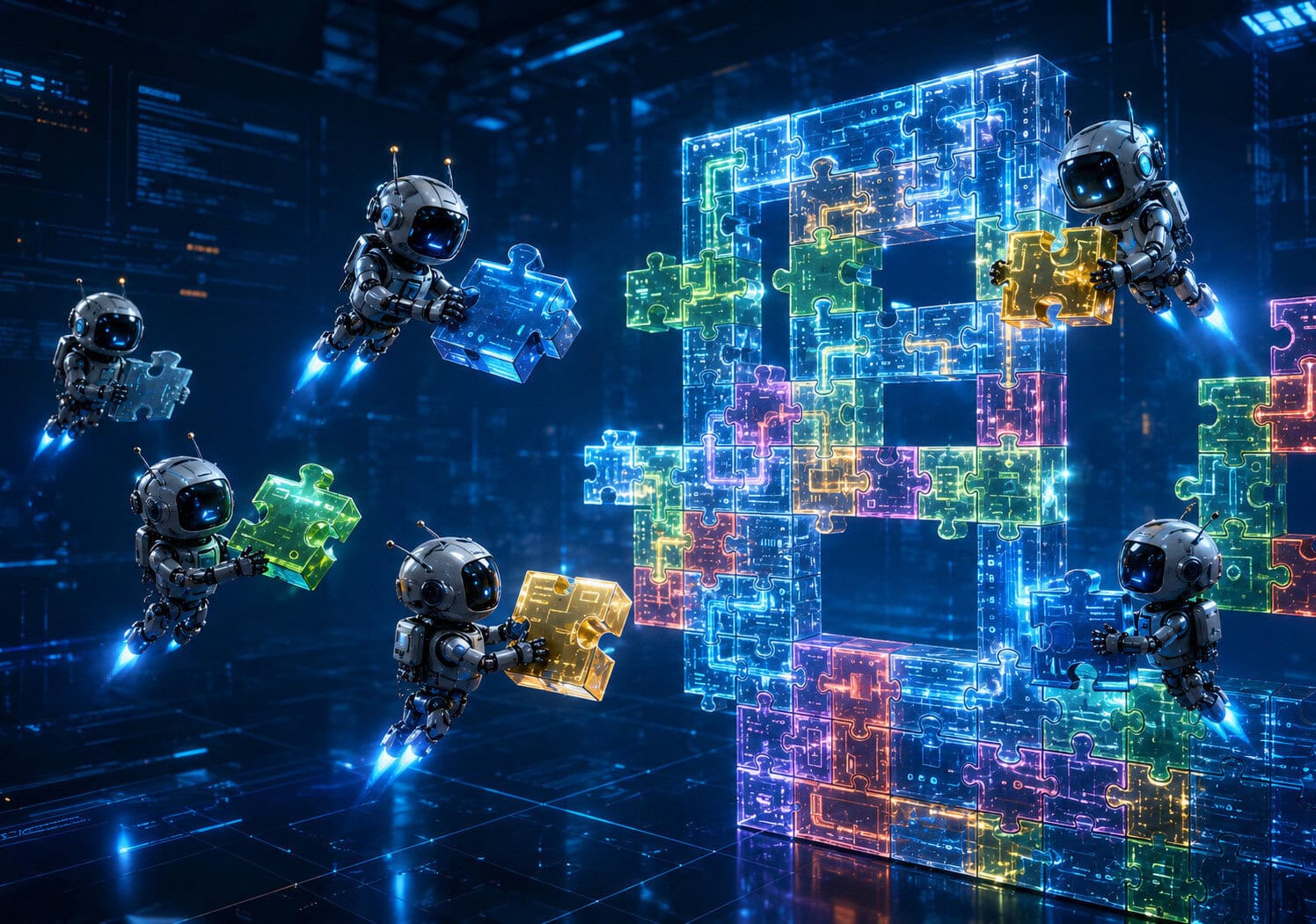Cover voor Hoe multi-agent AI-systemen samen problemen oplossen