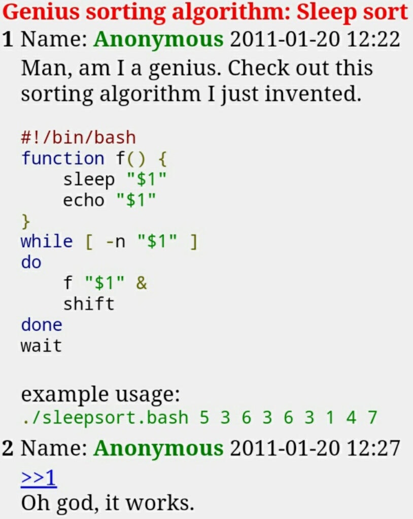 sortdoel_sleepsort