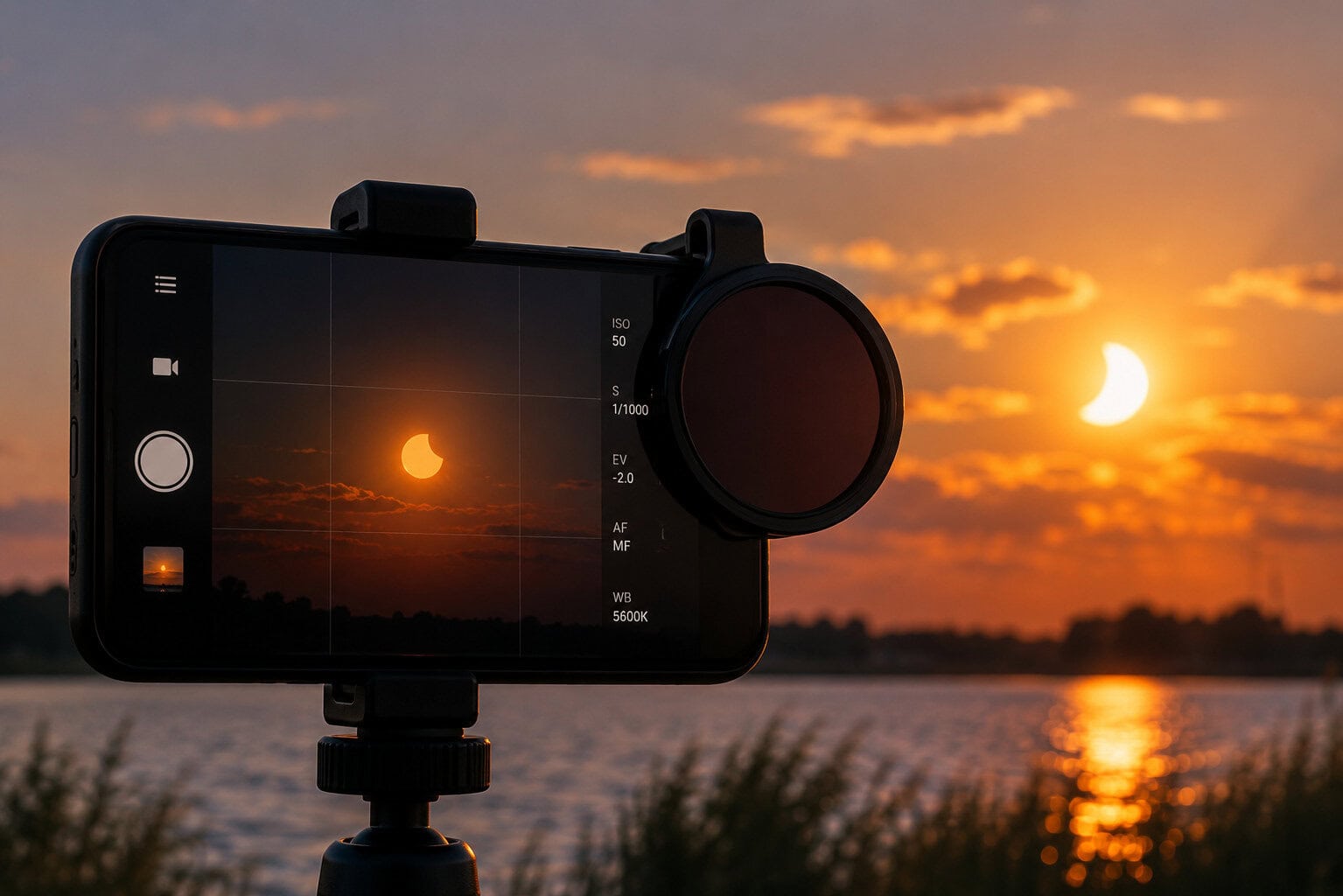 thumbnail voor Dit is waarom je de zonsverduisting niet met je smartphone moet fotograferen