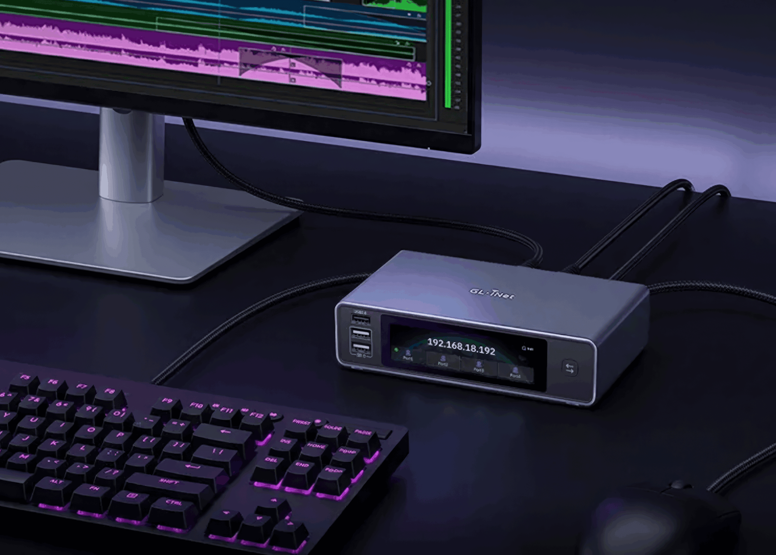 thumbnail voor GL.iNet Comet X review: vier computers volledig op afstand bedienen