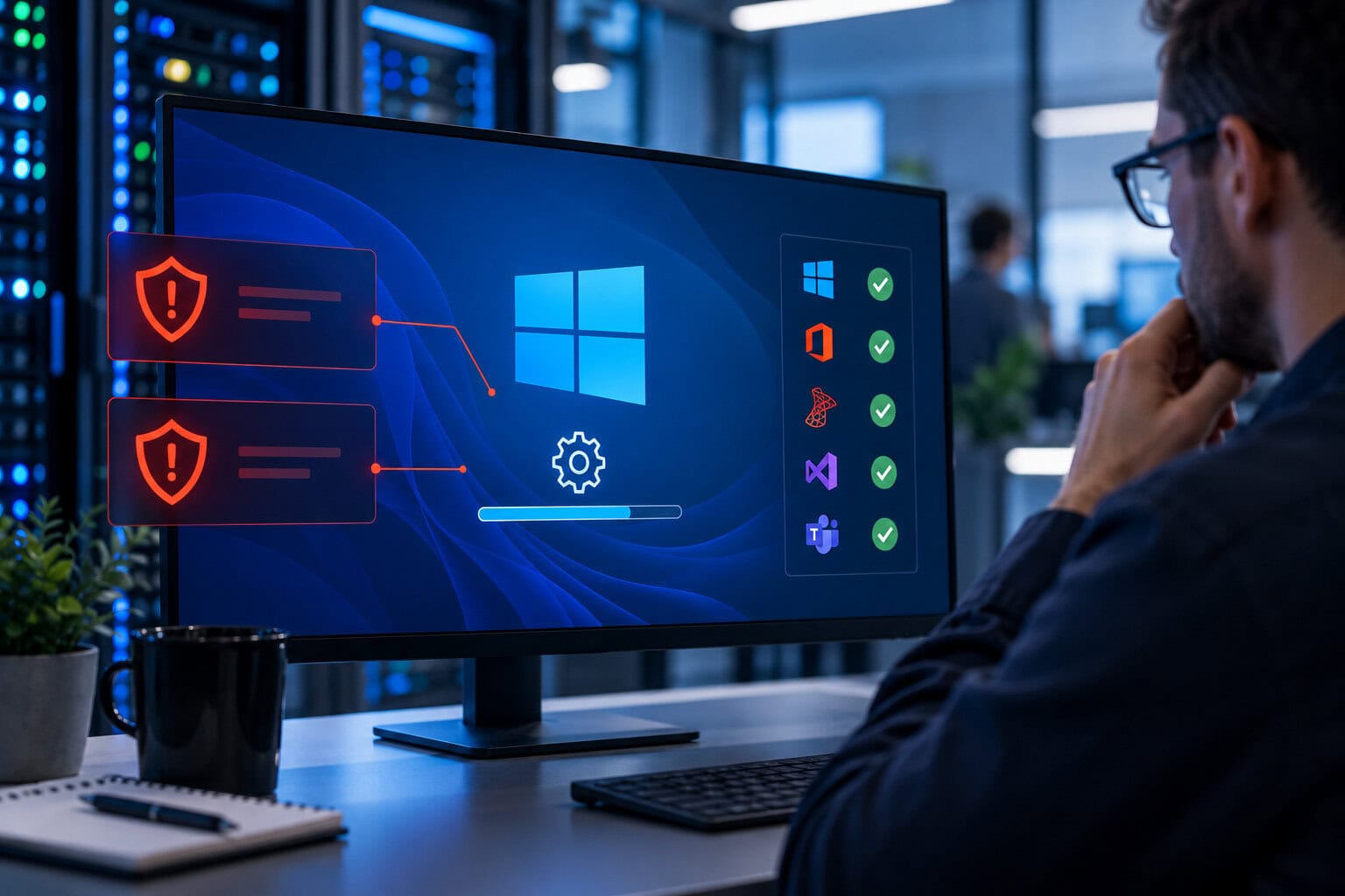thumbnail voor Microsoft dicht bijna 1000 beveiligingslekken tijdens Patch Tuesday