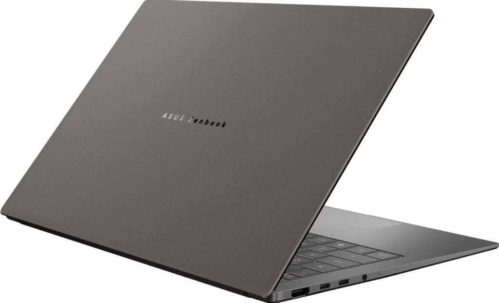 Asus Zenbook S14 OLED review UX5406AA achteraanzicht