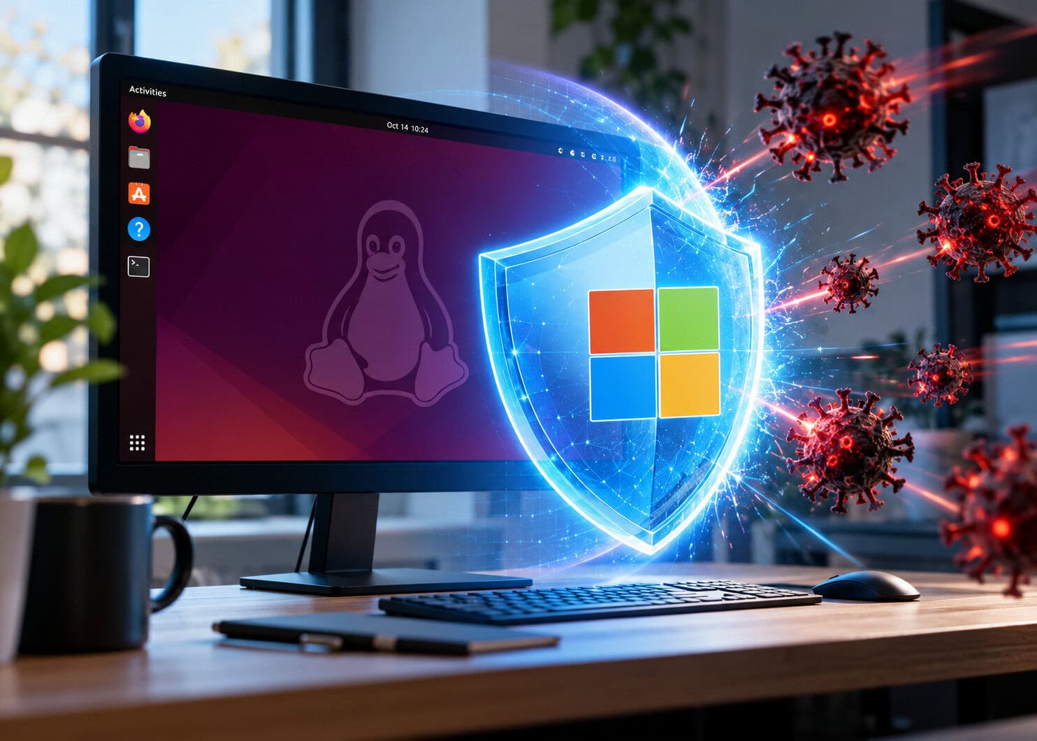 Microsoft Defender voor Linux bescherming antivirus