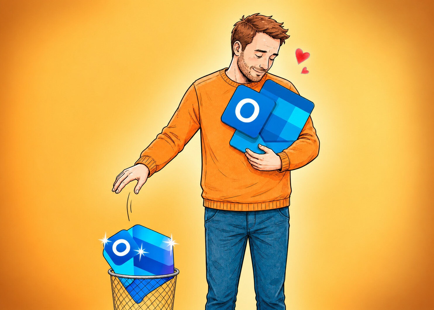 Cover voor Waar de nieuwe Outlook staat en hoe het verder gaat