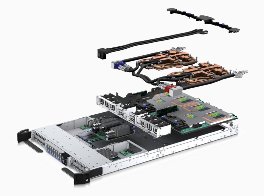 AI rack eenheid waterkoeling datacenter