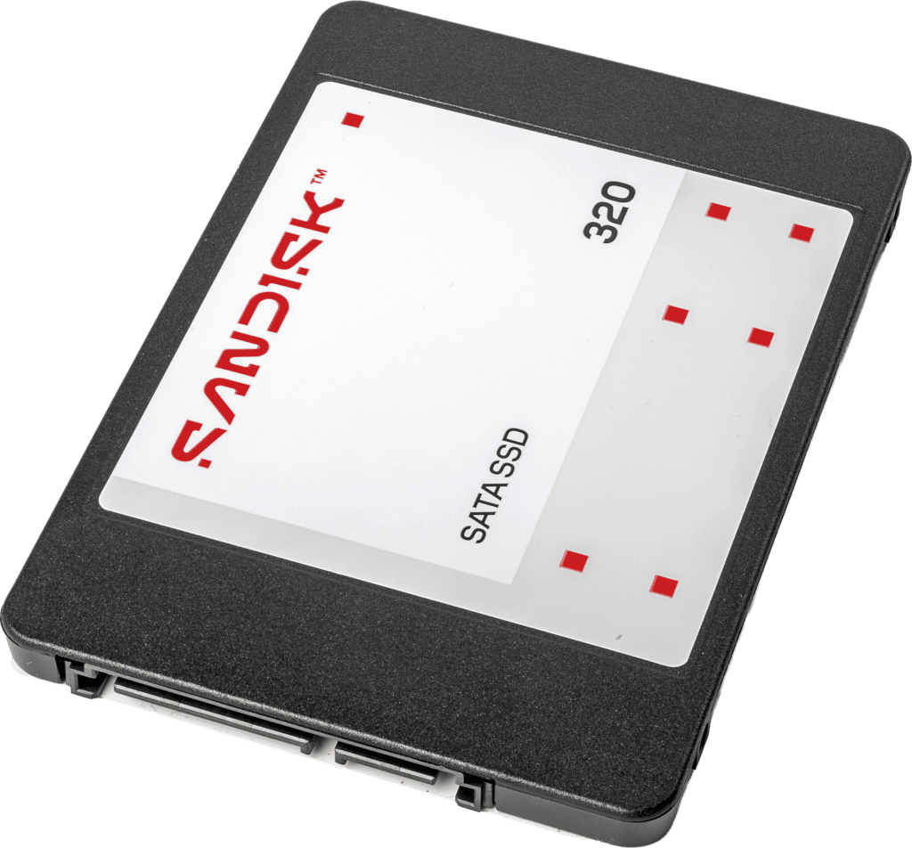 Sandisk 320 SSD SATA test