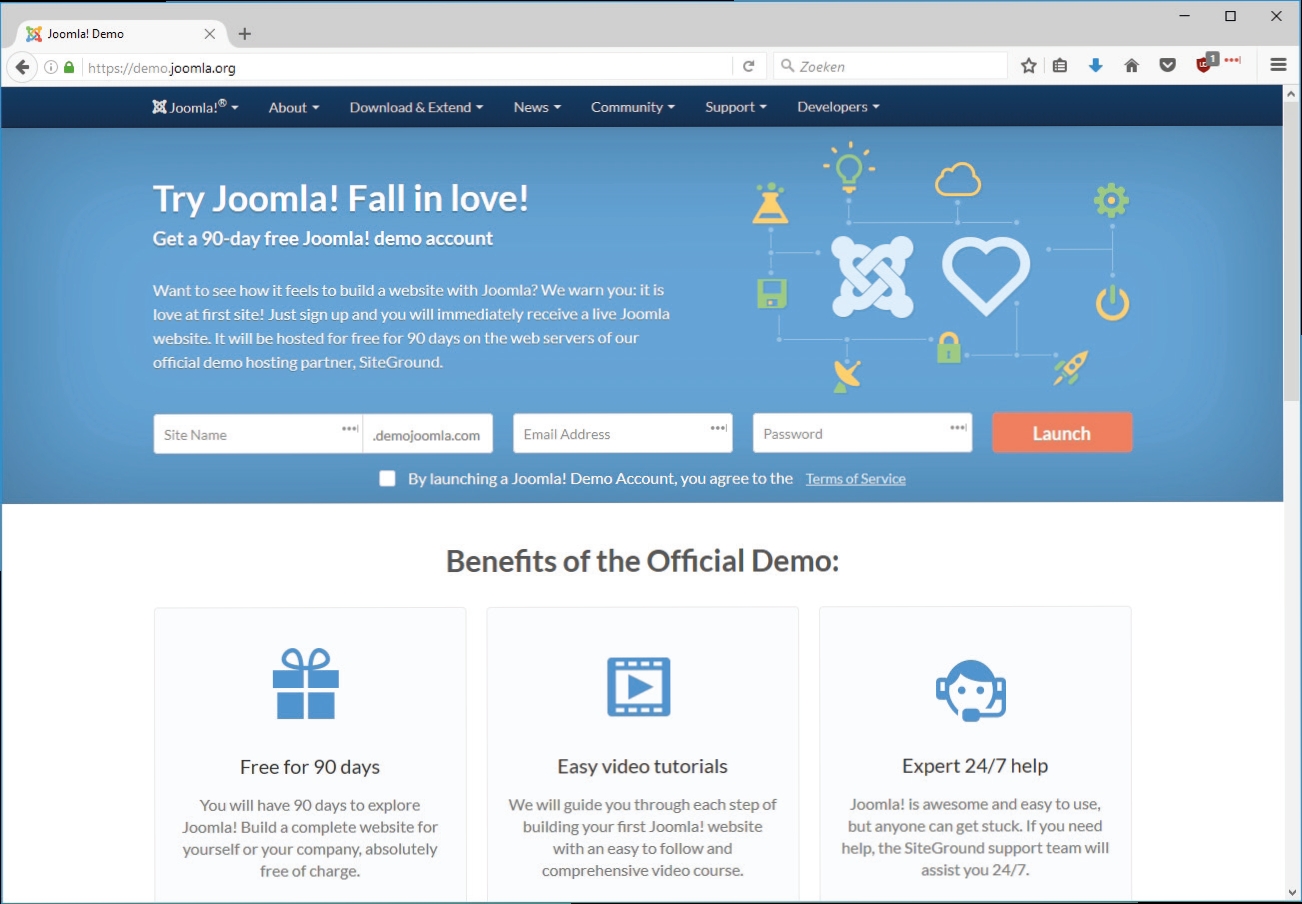 contentmanagementsystemen uitproberen